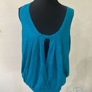Bebe Vibrant Blue Tank Top